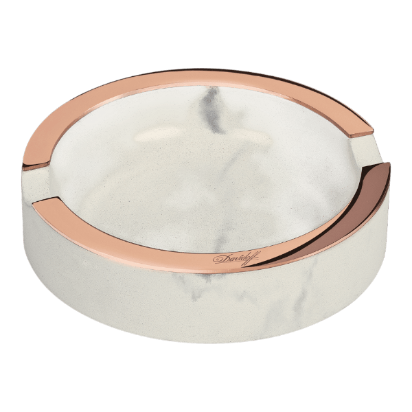 CENICERO DAVIDOFF CONCRETE SMALL WHITE