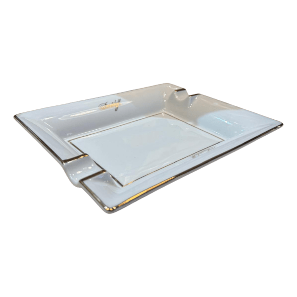CENICERO DAVIDOFF DE PORCELANA WHITE
