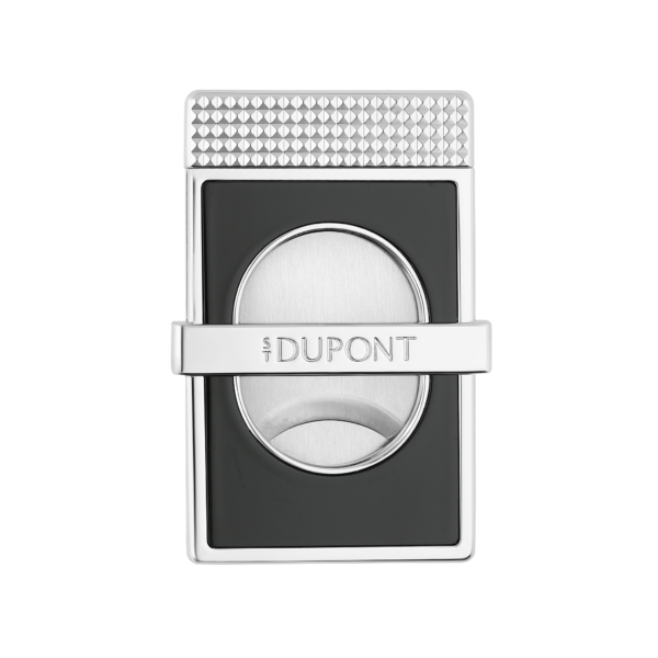 ST DUPONT - SLIM PERFECT CUT – LACA NEGRA BRILLANTE Y CROMO