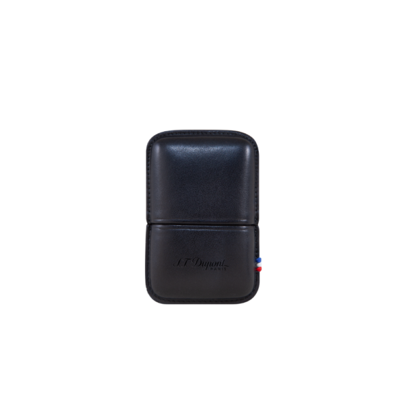 ST DUPONT – FUNDA DE PIEL LINE D PARA ENCENDEDOR LIGNE 2 – NEGRO