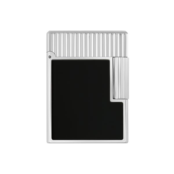 ST DUPONT – ENCENDEDOR LIGNE 1 VERTICAL LINE – LACA NEGRA Y PALADIO